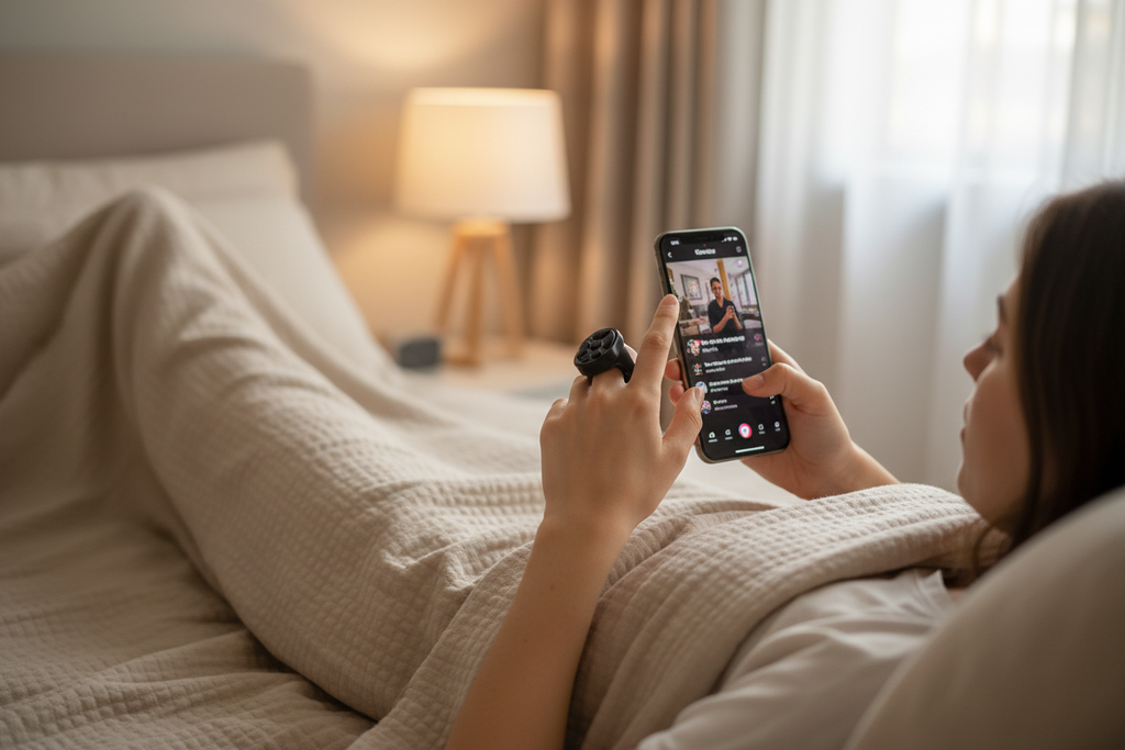 Scroll Ring - Lifestyle Hands-Free