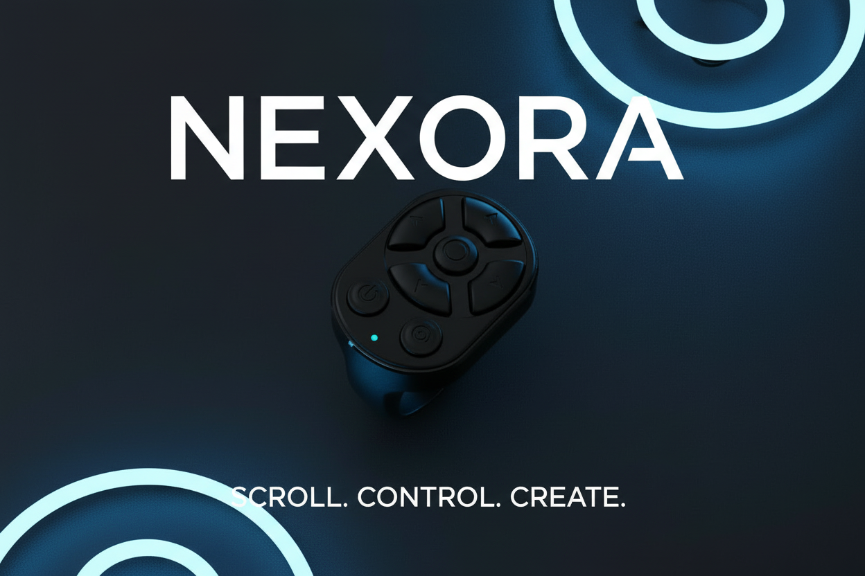 Nexora Scroll Ring Hero